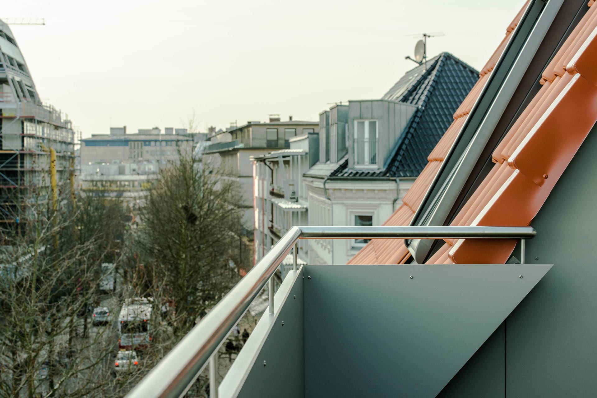 KSRK architekt - Dachgeschoss Erweiterung Altona